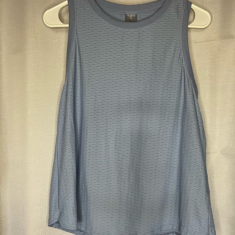 Calia Womens Renew light Blue Sleeveless Top